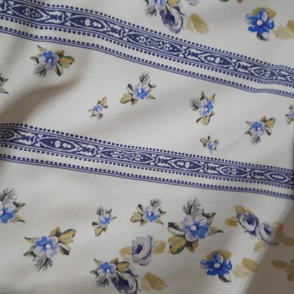 NWT ANTONIO MELANI BLUE BELTED ABYSS FLORAL/STRIPED ONE PIECE SWIMSUIT SZ L - Picture 14 of 16